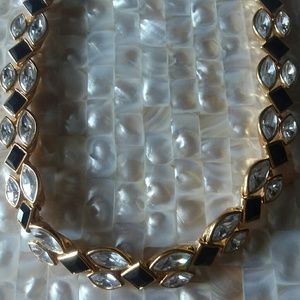 Monet Swarovski Crystal Necklace